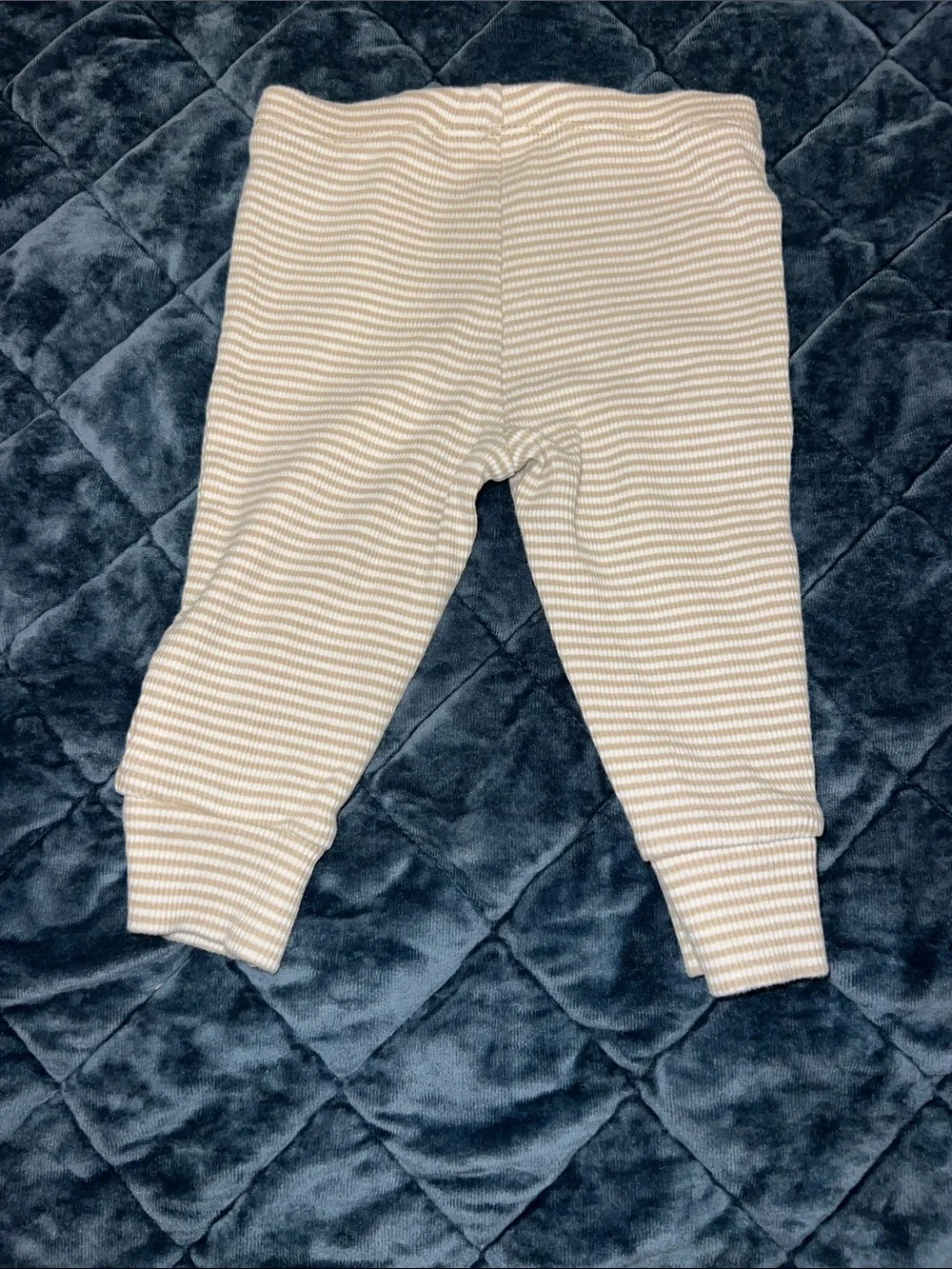 Carter's Cream and White Striped Set